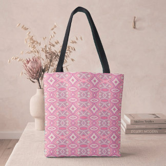 Bolsa Tote Simetria de Diamante e Oval Suave