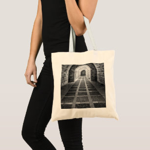 Bolsa Tote Simetria em preto e branco
