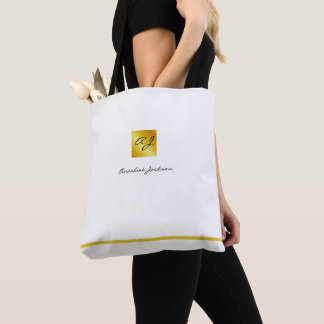 Bolsa Tote Simple Professional Branding Business
