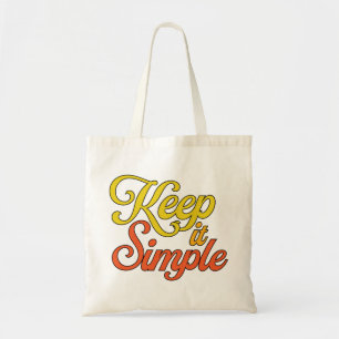 Bolsa Tote Simples (Amarelo)