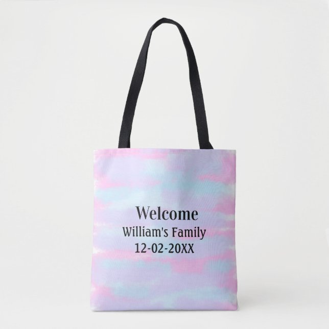 Bolsa Tote simples logotipo monograma mínimo personalizado be (Frente)