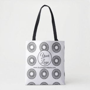 Bolsa Tote simples minimal adicione seu logotipo/design manda
