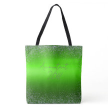 Simples Monograma de Lâmpada Verde Bruta de Metal