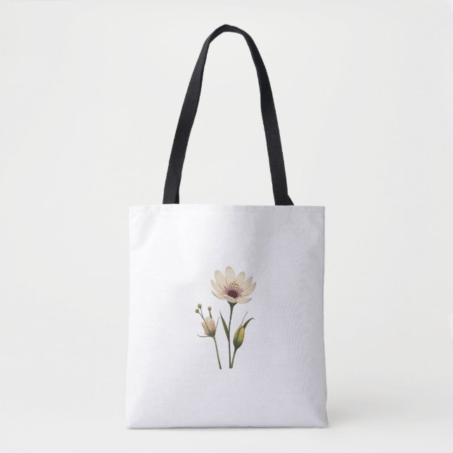 Bolsa Tote Simples para o Dia a Dia – Reutilizável (Frente)
