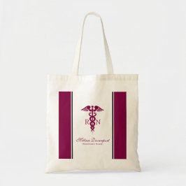 Bolsa Tote Simples Símbolo Médico da Enfermeira Vermelha