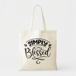 Bolsa Tote Simplesmente abençoado