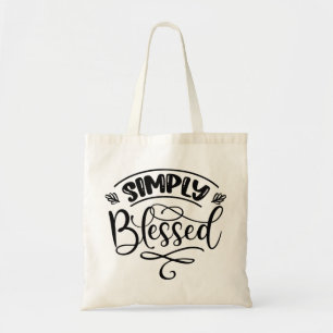Bolsa Tote Simplesmente abençoado