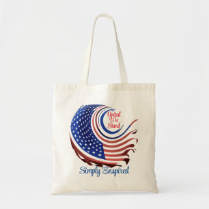Bolsa Tote Simplesmente Encantado, Unidos, Somos Patriota