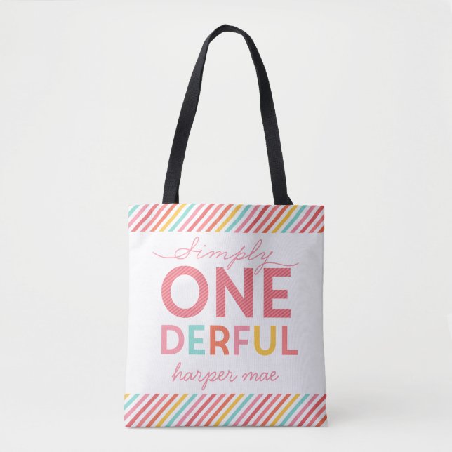 BOLSA TOTE SIMPLESMENTE ONEDERFUL MARAVILHOSO BRINCO (Frente)