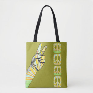 Bolsa Tote Sinais de paz 