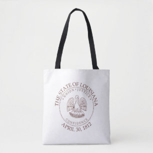 Bolsa Tote sinal da Louisiana