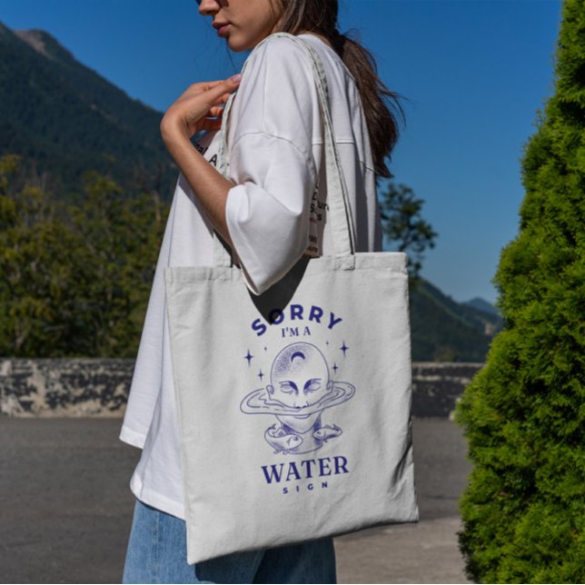 Bolsa Tote Sinal de Água Natureza Zodiac Toque Bag (Criador carregado)