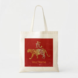 Bolsa Tote Sinal de constelação do Horoscópio Zodiac Chinês T