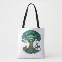 Sinal de Frequência da Floresta - Nature WiFi Art
