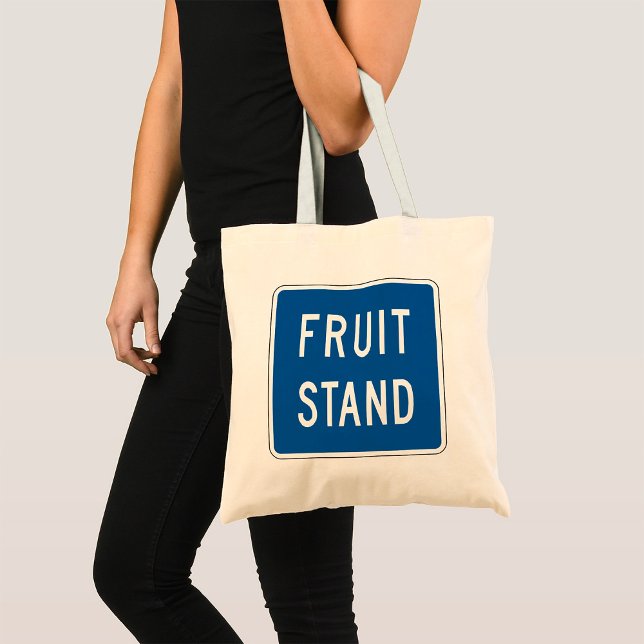 Bolsa Tote Sinal de fruta (Criador carregado)