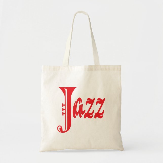 Bolsa Tote Sinal de jazz (Frente)