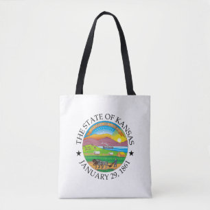 Bolsa Tote Sinal de Kansas