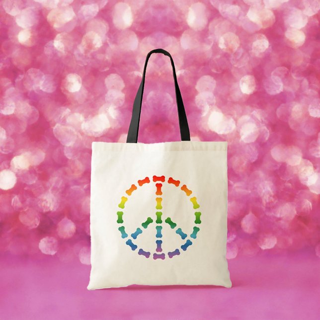 Bolsa Tote Sinal de Paz (Criador carregado)