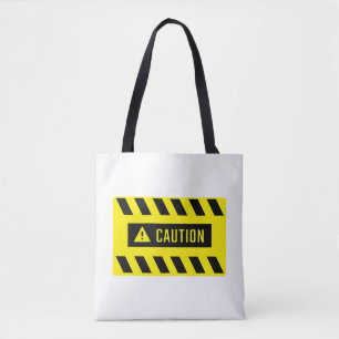 Bolsa Tote Sinal de precaução