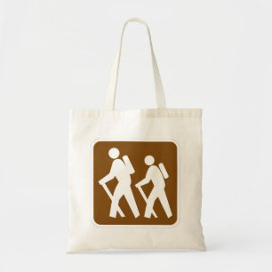 Bolsa Tote Sinal de Trilha Clássica Muito Divertido