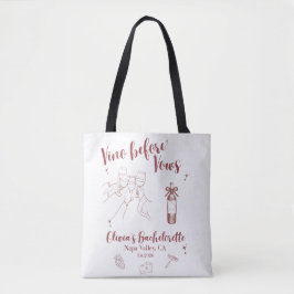 Bolsa Tote Sinal de Vino Antes dos Votos