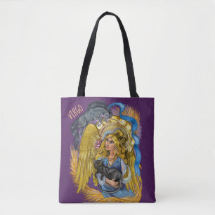 Bolsa Tote Sinal do zodíaco do Virgo