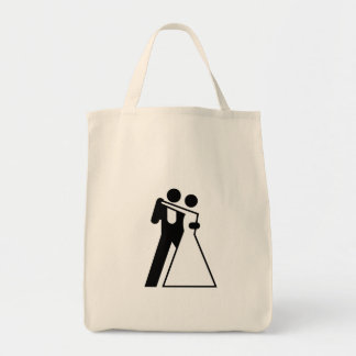Bolsa Tote Sinal internacional para a noiva & o noivo