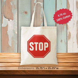 Bolsa Tote Sinal STOP