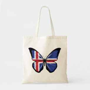 Bolsa Tote Sinalizador de Borboleta Islândia