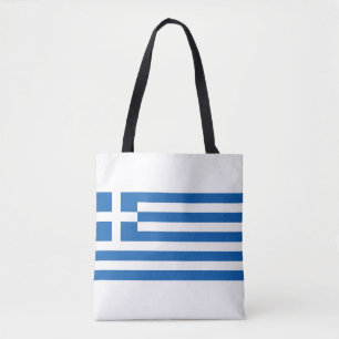 Bolsa Tote sinalizador de grécia