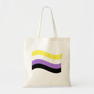 Bolsa Tote Sinalizador de Onda Não Binário