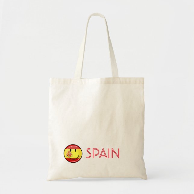 Bolsa Tote Sinalizador de Sorriso da Espanha (Frente)