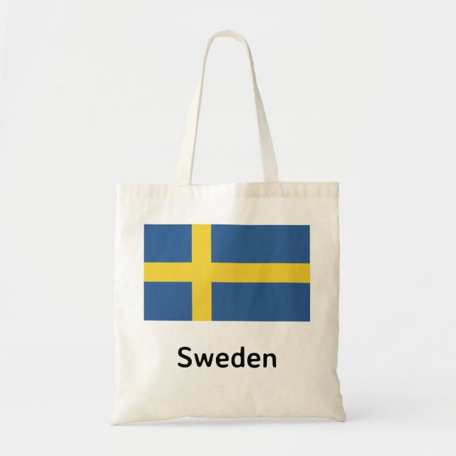 Bolsa Tote Sinalizador de suecia (Frente)