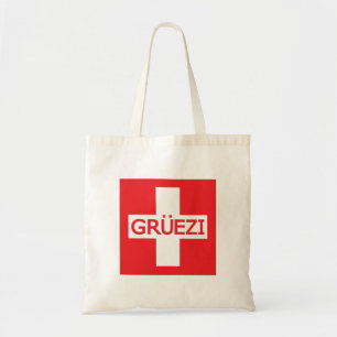 Bolsa Tote Sinalizador de Suiça Gruezi