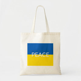 Bolsa Tote Sinalizador de texto personalizado amarelo azul-az