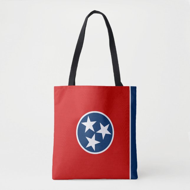Bolsa Tote Sinalizador do Estado do Tennessee (Frente)