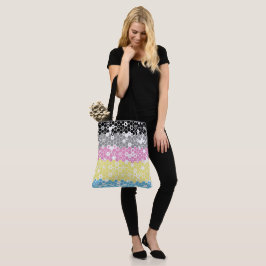 Bolsa Tote Sinalizador do Orgulho abstrato Polygender
