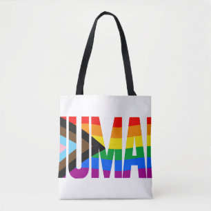 Bolsa Tote Sinalizador do Orgulho da Inclusividade Humana
