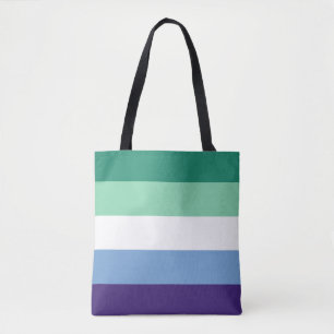 Bolsa Tote Sinalizador do Orgulho de Homens LGBTQ