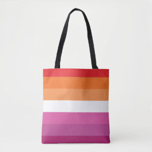 Bolsa Tote Sinalizador do Orgulho Lésbico