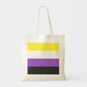 Bolsa Tote Sinalizador do Orgulho Não Binário