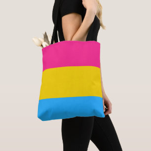 Bolsa Tote Sinalizador do Orgulho Pansexual