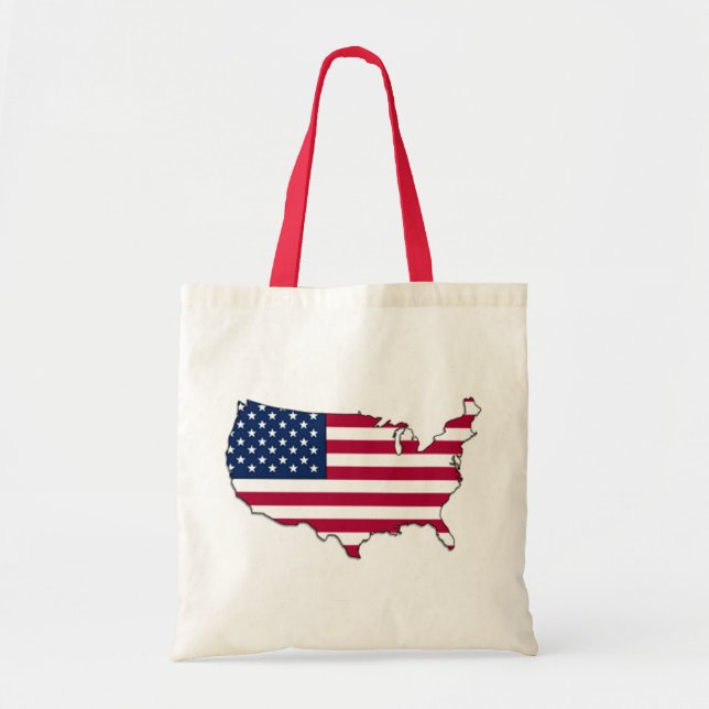 Bolsa Tote Sinalizador EUA - Bag (Frente)