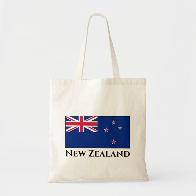 Bolsa Tote Sinalizador Nova Zelândia (Frente)