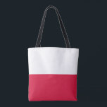Bolsa Tote Sinalizador Polônia<br><div class="desc">Bandeira patriótica de Polônia.</div>