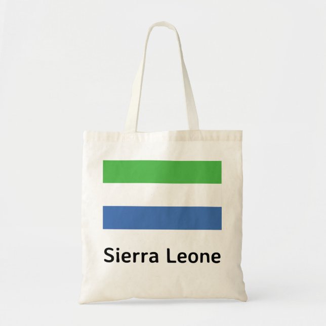 Bolsa Tote Sinalizador Serra Leoa (Frente)
