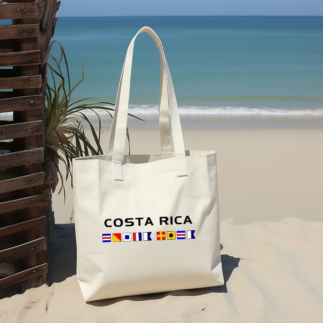 Bolsa Tote Sinalizadores Marítimos da Costa Rica (Criador carregado)