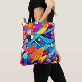 Bolsa Tote Sinfonia Geométrica de Cor