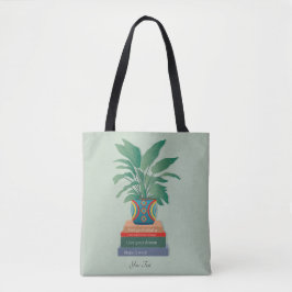 Bolsa Tote Sinta-se bem, uma arte de palavras inspiradora no