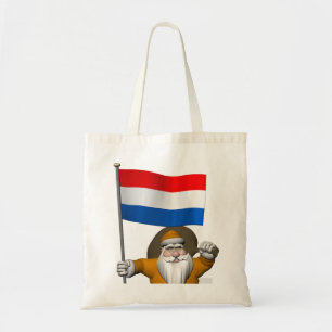 Bolsa Tote Sinterklaas com a bandeira dos Países Baixos